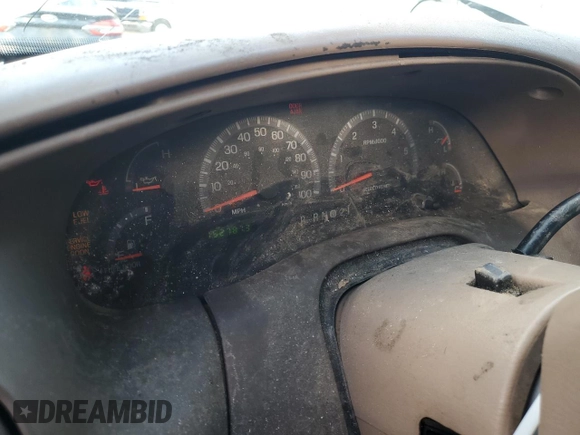 1999 Ford F-250 with VIN 1FTRX27L9XKA27324, listed as a Copart auction lot 87019484 with 152,787 mi miles and Salvage title. Bid and sale history available at DreamBid. Image 9.