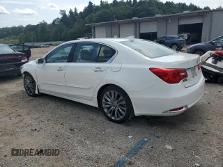 2016 Acura RLX Tech Pkg with VIN JH4KC1F53GC001482, listed as a Copart auction lot 66372724 with 34,958 mi miles and Salvage Title. Bid and sale history available at carsss.com. Image 2.