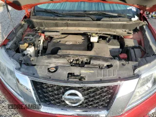 2015 Nissan Pathfinder Platinum with VIN 5N1AR2MN2FC697024, listed as a Copart auction lot 61791855 with 93,366 mi miles and Salvage title. Bid and sale history available at DreamBid. Image 12.