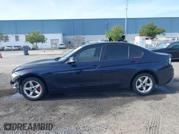 2013 BMW 3 Series 328i with VIN WBA3C1C58DK103904, listed as a IAAI auction lot 41590683 with 108,615 mi miles. Bid and sale history available at carsss.com. Image 15.