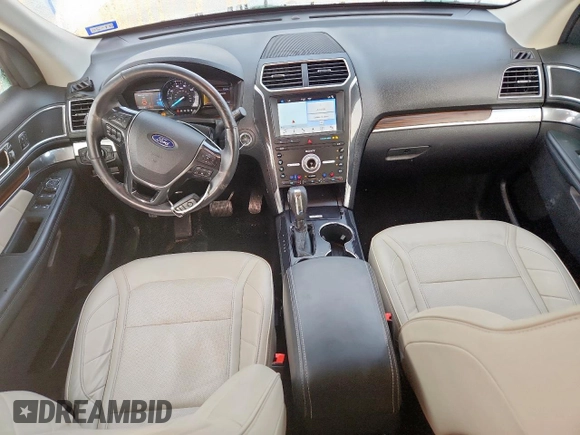 2019 Ford Explorer Limited with VIN 1FM5K7F8XKGA71847, listed as a Copart auction lot 60913055 with 89,329 mi miles and Salvage title. Bid and sale history available at DreamBid. Image 8.