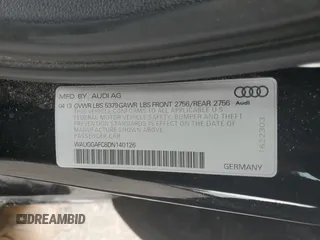 2013 Audi A6 Premium Plus z VIN WAUGGAFC8DN140126, wystawiony jako Copart lot #63704945 z przebiegiem 115 396 mil mil oraz Czysty tytuł • Clean title. Historia ofert i sprzedaży dostępna na DreamBid. Obrazek 12.