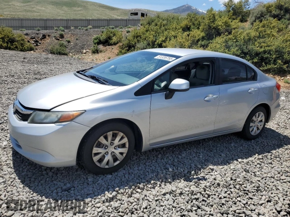 2012 Honda Civic LX z VIN 19XFB2F53CE373385, wystawiony jako Copart lot #51335755 z przebiegiem 188 159 mil mil oraz Szkoda całkowita • Salvage title. Historia ofert i sprzedaży dostępna na DreamBid. Obrazek 1.