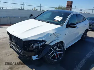 2023 Mercedes-Benz GLE 53 AMG with VIN 4JGFD6BB8PA837708, listed as a IAAI auction lot 41645242 with 31,385 mi miles and . Bid and sale history available at DreamBid. Image 2.