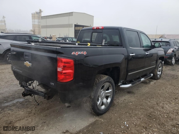 2015 Chevrolet Silverado 1500 LTZ with VIN 3GCUKSECXFG523153, listed as a Copart auction lot 44009825 with 106,763 mi miles and Salvage Title. Bid and sale history available at carsss.com. Image 3.