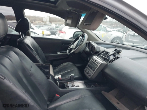 2003 Nissan Murano SL with VIN JN8AZ08W93W231004, listed as a IAAI auction lot 40941547 with 999,999 mi miles. Bid and sale history available at carsss.com. Image 5.