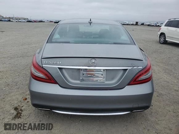 2015 Mercedes-Benz CLS 550 with VIN WDDLJ7DB6FA139038, listed as a Copart auction lot 59001645 with 46,084 mi miles and Salvage title. Bid and sale history available at DreamBid. Image 6.