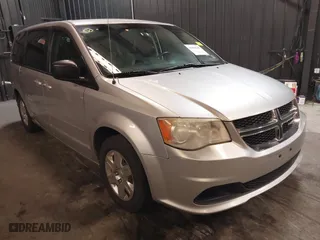 2012 Dodge Grand Caravan SE with VIN 2C4RDGBGXCR350101, listed as a IAAI auction lot 41836240 with 148,077 mi miles. Bid and sale history available at carsss.com. Image 1.