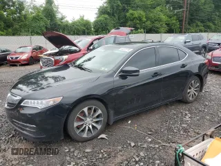 2017 Acura TLX with VIN 19UUB1F36HA004645, listed as a Copart auction lot 64673795 with 138,683 mi miles and Salvage title. Bid and sale history available at DreamBid. Image 1.