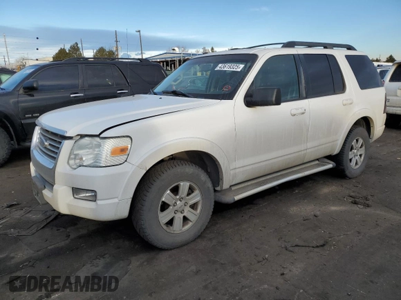 2010 Ford Explorer with VIN 1FMEU7D81AUA37115, listed as a Copart auction lot 43619325 with 159,683 mi miles and Clean title. Bid and sale history available at DreamBid. Image 1.