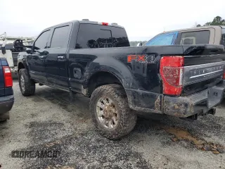 2020 Ford Super Duty F-250 SRW XL with VIN 1FT7W2BT1LEE93436, listed as a Copart auction lot 85880024 with 64,405 mi miles and Salvage Title. Bid and sale history available at carsss.com. Image 2.