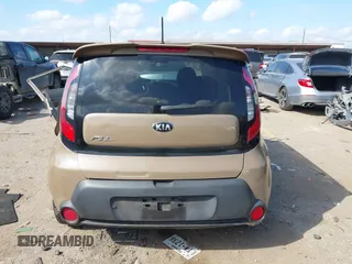 2015 Kia Soul with VIN KNDJN2A21F7150992, listed as a IAAI auction lot 41487863 with 1 mi miles. Bid and sale history available at carsss.com. Image 16.