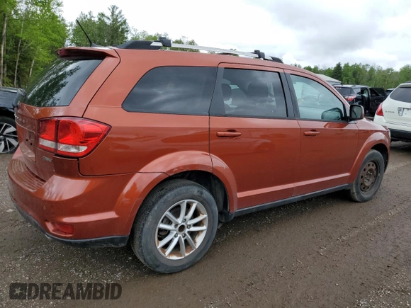 2012 Dodge Journey SXT with VIN 3C4PDCCG8CT243754, listed as a Copart auction lot 58535065 with 176,761 mi miles and Clean title. Bid and sale history available at DreamBid. Image 3.