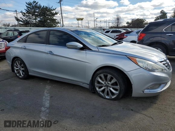 2012 Hyundai Sonata Limited with VIN 5NPEC4AB6CH395118, listed as a Copart auction lot 46399595 with 251,026 mi miles and Salvage Title. Bid and sale history available at DreamBid. Image 4.