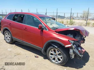 2014 Mazda CX-9 Touring with VIN JM3TB3CAXE0443607, listed as a IAAI auction lot 42500268 with Not provided miles and . Bid and sale history available at DreamBid. Image 1.
