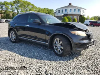 2008 Infiniti FX с VIN JNRAS08W68X208670, выставлен на аукционе Copart как лот 59071005 с пробегом 144 431 миль миль и Чистый • Clean title. История ставок и продаж доступна на DreamBid. Изображение 4.