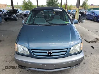 2001 Toyota Sienna LE with VIN 4T3ZF13C51U399874, listed as a Copart auction lot 57933494 with 0 mi miles and Clean Title. Bid and sale history available at carsss.com. Image 5.