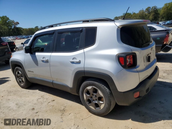 2015 Jeep Renegade Latitude with VIN ZACCJABH0FPB75982, listed as a Copart auction lot 49258385 with 121,737 mi miles and Salvage Title. Bid and sale history available at carsss.com. Image 2.