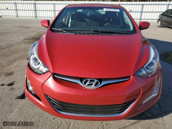 2015 Hyundai Elantra Limited with VIN KMHDH4AE1FU237685, listed as a Copart auction lot 49285465 with 99,890 mi miles and Salvage Title. Bid and sale history available at carsss.com. Image 5.