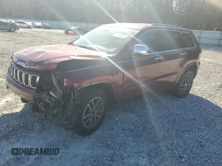 2017 Jeep Grand Cherokee Limited with VIN 1C4RJEBG4HC812987, listed as a Copart auction lot 46455665 with 77,863 mi miles and Salvage Title. Bid and sale history available at carsss.com. Image 1.