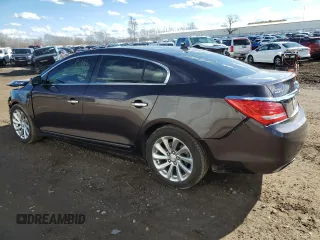 2014 Buick LaCrosse Leather with VIN 1G4GB5G30EF139650, listed as a Copart auction lot 42395634 with 198,796 mi miles and Salvage Title. Bid and sale history available at carsss.com. Image 2.