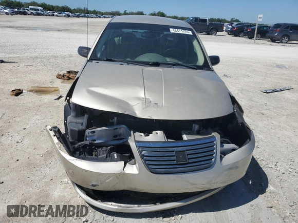 2005 Saturn ION ION 2 z VIN 1G8AJ52F45Z116234, wystawiony jako Copart lot #48471775 z przebiegiem 165 158 mil mil oraz Szkoda całkowita • Salvage title. Historia ofert i sprzedaży dostępna na DreamBid. Obrazek 5.