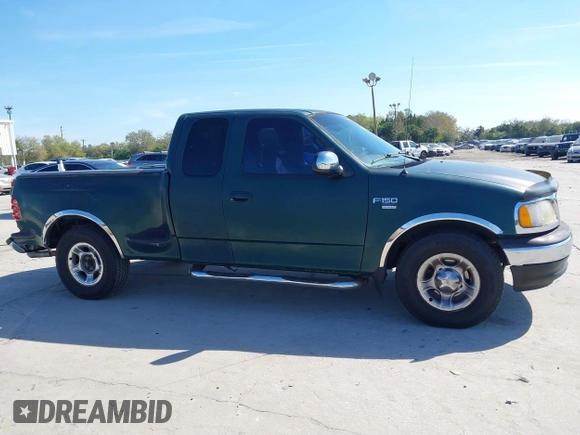 1999 Ford F-150 XL with VIN 2FTRX07W1XCA67223, listed as a IAAI auction lot 41661743 with 1 mi miles. Bid and sale history available at carsss.com. Image 13.