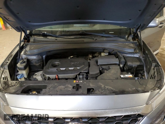 2019 Hyundai Santa Fe SE with VIN 5NMS23AD1KH007340, listed as a Copart auction lot 57855435 with 136,751 mi miles and Clean title. Bid and sale history available at DreamBid. Image 12.