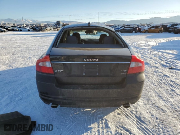 2007 Volvo S80 V8 with VIN YV1AH852871027113, listed as a Copart auction lot 89084055 with 109,797 mi miles and Clean Title. Bid and sale history available at carsss.com. Image 6.