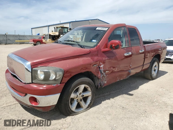 2008 Dodge 1500 SLT with VIN 1D7HA18268J171875, listed as a Copart auction lot 51164035 with 259,676 mi miles and Salvage title. Bid and sale history available at DreamBid. Image 1.