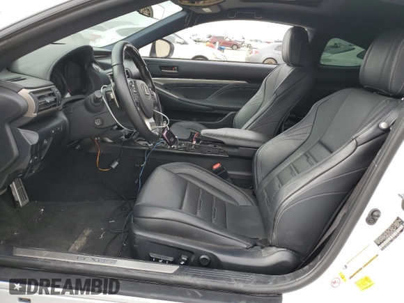 2017 Lexus RC 200t z VIN JTHHA5BC7H5005925, wystawiony jako Copart lot #54428735 z przebiegiem 62 366 mil mil oraz Szkoda całkowita • Salvage title. Historia ofert i sprzedaży dostępna na DreamBid. Obrazek 7.