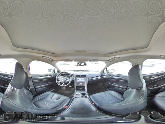 2020 Ford Fusion Titanium with VIN 3FA6P0D90LR192500, listed as a Copart auction lot 53746345 with 135,636 mi miles and Salvage title. Bid and sale history available at DreamBid. Image 14.
