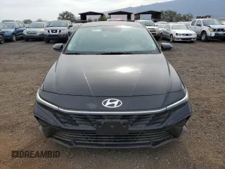 2024 Hyundai Elantra SEL with VIN KMHLM4DG0RU704524, listed as a Copart auction lot 53570285 with 14,045 mi miles and Salvage Title. Bid and sale history available at carsss.com. Image 5.