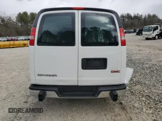 2017 GMC Savana Cargo Van with VIN 1GTW7AFF3H1915907, listed as a Copart auction lot 47096725 with 90,895 mi miles and Salvage Title. Bid and sale history available at carsss.com. Image 6.