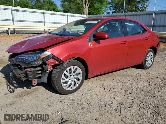 2019 Toyota Corolla L z VIN 5YFBURHE3KP896269, wystawiony jako Copart lot #55466565 z przebiegiem 101 551 mil mil oraz Szkoda całkowita • Salvage title. Historia ofert i sprzedaży dostępna na DreamBid. Obrazek 1.