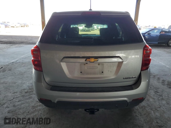 2016 Chevrolet Equinox LS with VIN 2GNALBEK8G6148729, listed as a Copart auction lot 50101335 with 121,601 mi miles and Salvage Title. Bid and sale history available at carsss.com. Image 6.