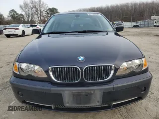 2003 BMW 3 Series 330i with VIN WBAEV53453KM25951, listed as a Copart auction lot 85198854 with 0 mi miles and Salvage Title. Bid and sale history available at carsss.com. Image 5.