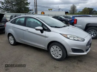 2017 Ford Fiesta S with VIN 3FADP4AJ0HM169719, listed as a Copart auction lot 53164905 with 81,364 mi miles and Salvage title. Bid and sale history available at DreamBid. Image 4.