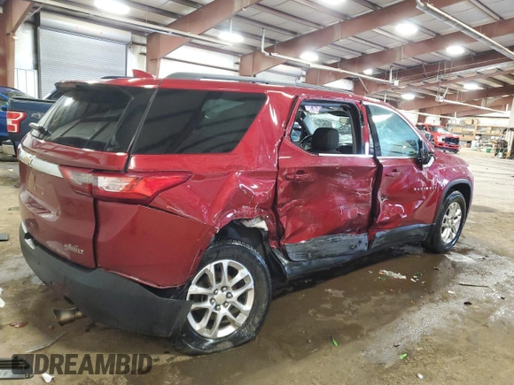 2019 Chevrolet Traverse LT Cloth with VIN 1GNERGKW1KJ141217, listed as a Copart auction lot 43517315 with 100,935 mi miles and Clean Title. Bid and sale history available at carsss.com. Image 3.