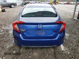 2016 Honda Civic Sedan LX with VIN 19XFC2F55GE014946, listed as a Copart auction lot 48106205 with 32,324 mi miles and Salvage Title. Bid and sale history available at carsss.com. Image 6.