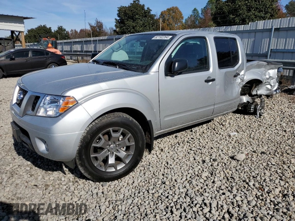 2020 Nissan Frontier SV with VIN 1N6ED0EA7LN722081, listed as a Copart auction lot 82192264 with 5,329 mi miles and Salvage title. Bid and sale history available at DreamBid. Image 1.