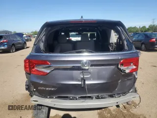2019 Honda Odyssey EX-L z VIN 5FNRL6H79KB045249, wystawiony jako Copart lot #57108075 z przebiegiem 86 038 mil mil oraz Szkoda całkowita • Salvage title. Historia ofert i sprzedaży dostępna na DreamBid. Obrazek 6.
