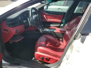 2016 Maserati Quattroporte S with VIN ZAM56RPA8G1170498, listed as a Copart auction lot 48034924 with 104,960 mi miles and Salvage Title. Bid and sale history available at carsss.com. Image 7.