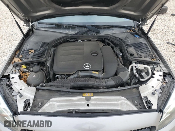 2019 Mercedes-Benz C 300 with VIN WDDWJ8EBXKF769031, listed as a Copart auction lot 50395095 with 46,485 mi miles and Salvage Title. Bid and sale history available at DreamBid. Image 12.