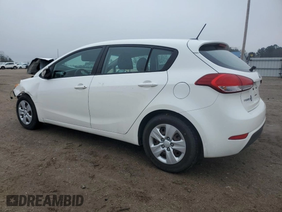 2018 Kia Forte LX with VIN KNAFK5A84J5772959, listed as a Copart auction lot 46408545 with 53,577 mi miles and Non Repairable. Bid and sale history available at carsss.com. Image 2.