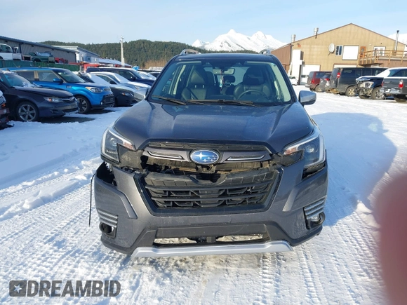 2023 Subaru Forester Touring with VIN JF2SKARC9PH550946, listed as a IAAI auction lot 41515345 with 1 mi miles. Bid and sale history available at carsss.com. Image 12.