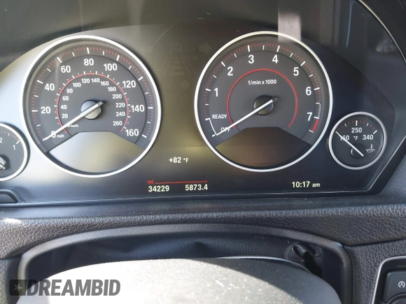 2018 BMW 3 Series 330i with VIN WBA8B9C50JAE22077, listed as a IAAI auction lot 42021848 with 34,229 mi miles and . Bid and sale history available at DreamBid. Image 16.