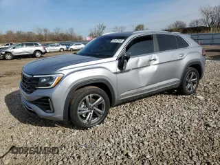 2024 Volkswagen Atlas SEL R-Line with VIN 1V2AE2CA5RC264041, listed as a Copart auction lot 53457945 with 519 mi miles and Salvage title. Bid and sale history available at DreamBid. Image 1.