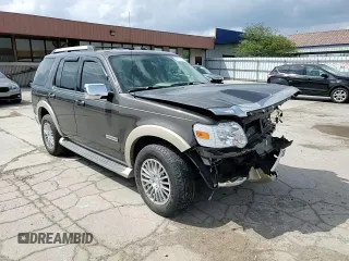 2006 Ford Explorer Eddie Bauer with VIN 1FMEU74EX6UA24764, listed as a Copart auction lot 55157275 with 162,220 mi miles and Clean title. Bid and sale history available at DreamBid. Image 15.
