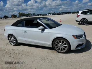 2016 Audi A3 2.0T Premium with VIN WAU78LFF6G1010344, listed as a Copart auction lot 73640494 with 0 mi miles and Salvage Title. Bid and sale history available at carsss.com. Image 4.